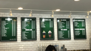 Boba Boba menu