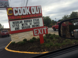 Cook Out outside