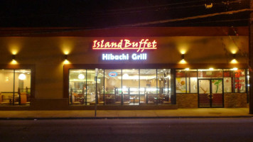 Island Buffet Hibachi Grill food