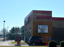 Cook Out outside