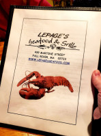 Lepage's Seafood And Grille inside