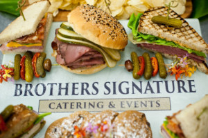 Brothers Signature Catering Events food