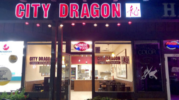 City Dragon Chinese Food outside