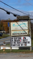 Creekside Cafe outside