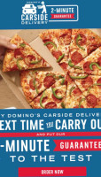 Domino's Pizza food