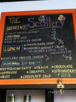 The Scullery menu