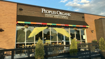 Peoples Organic Coffee Wine Cafe food