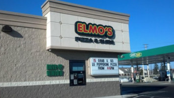 Elmo's Pizza Subs outside