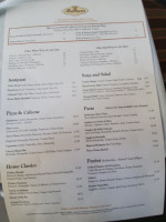 Bella Trattoria menu