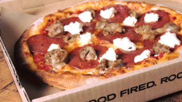 The Rock Wood Fired Pizza food