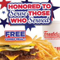 Freddy's Frozen Custard Steakburgers food