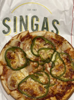 Singas Famous Pizza food