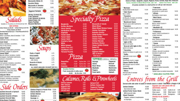 Phil's Pizzeria Syosset menu