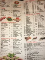 Mei Hibachi menu