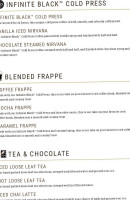 Dunn Brothers Coffee menu