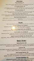 Bonelli's menu