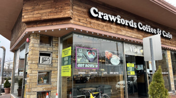 Crawfords Coffee Cafe Great Neck outside