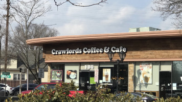 Crawfords Coffee Cafe Great Neck outside