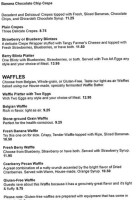 Skillets Bonita Springs Sunshine Plaza menu