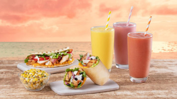 Tropical Smoothie Cafe food