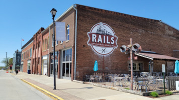 Rails Craft Brew Eatery outside