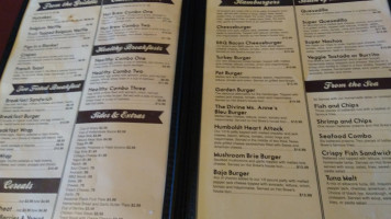 Hot Brew Bistro menu