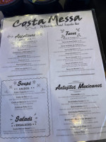 Costa Messa South menu