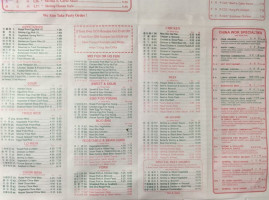 China Wok menu