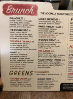 Louie Tampa menu