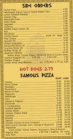 Fontana Famous Pizza Gyro menu