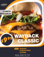 Wayback Burgers food