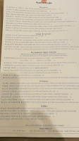 Porterhouse menu