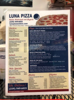 Luigi's Pizza É Pasta menu