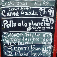 Senor Mason Tacos menu