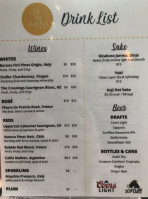 Surina Thai menu