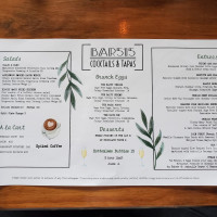 Bar515 menu