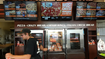 Little Caesars Pizza inside