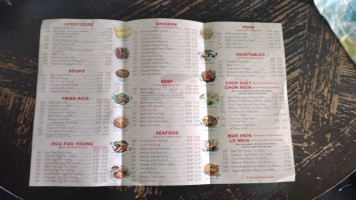 Chinese Wok menu