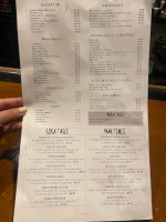Sophia's menu