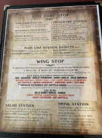 Saluda Whistle Stop Pizza Wings menu