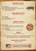 Surf City Line menu