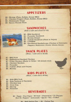 Surf City Line menu