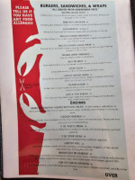 Getzville Grille Bar Restaurant menu