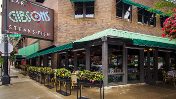 Gibsons Steakhouse food