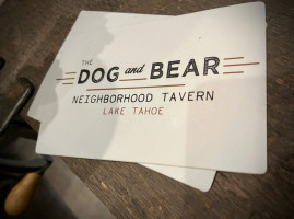 The Dog Bear Tavern inside