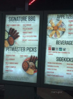 Sonny's Real Pit -b-q menu