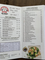 Yims Wok menu