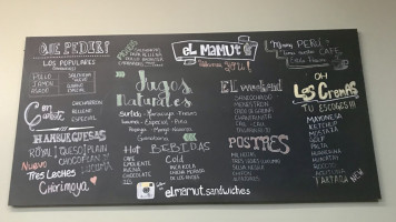 El Mamut menu