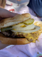 Freddy's Frozen Custard Steakburgers food