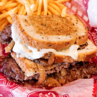 Freddy's Frozen Custard Steakburgers food